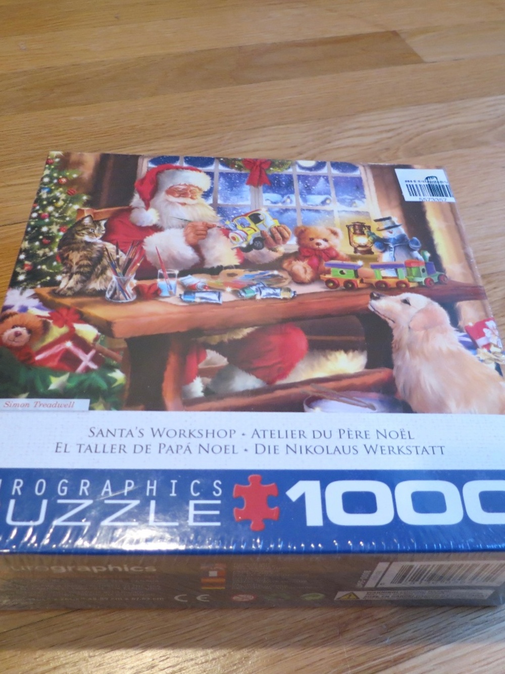 Eurographics Santa’s Workshop 1000 Piece Jigsaw Puzzle Brand New